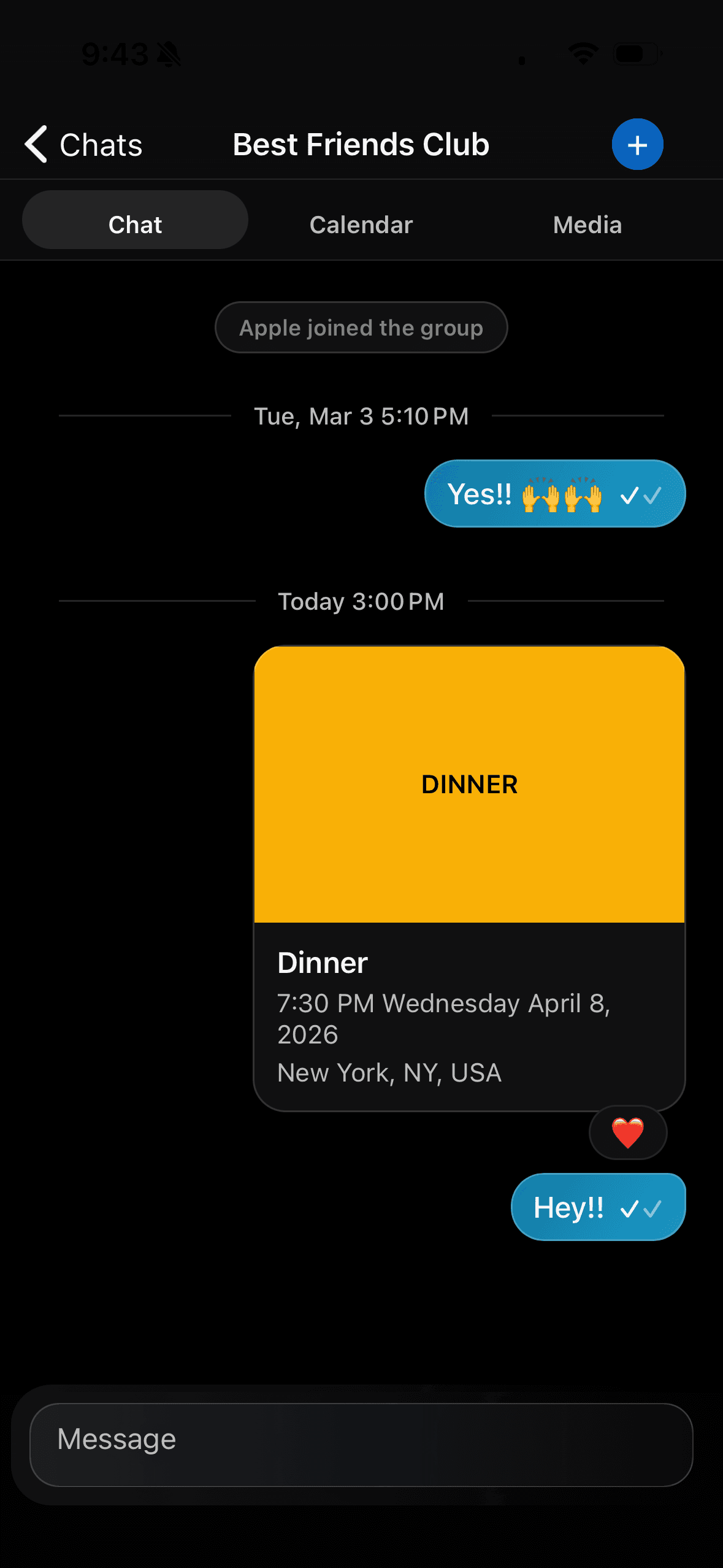 Shared scheduling